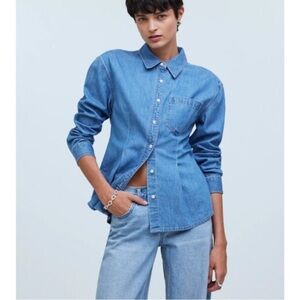 Madewell Light Blue Denim Shirt